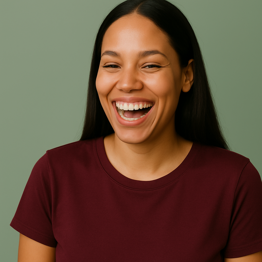 Photo of a man in a room using a tablet computer